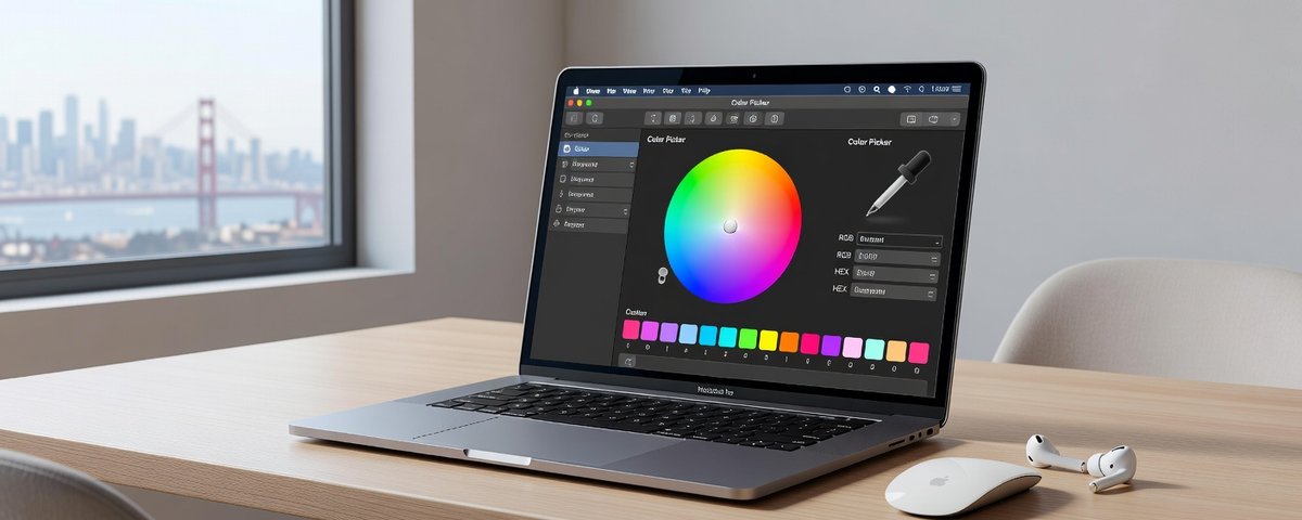 Color Picker Application for Apple Mac OS X